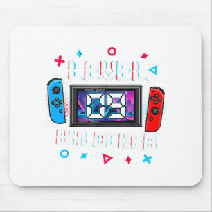 9 Unlocked Gamer 9th Birthday Gift Video Game Boys Mouse Pad
