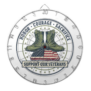 #9 Veterans Dart Board