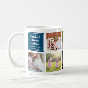 Grandpa Gifts Grandparents Christmas Gift Coffee Mug Personalized and Custom Grandma Gifts DSM10 