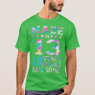 9 Year Old Girl Gifts For 9th Birthday Party Born  T-Shirt