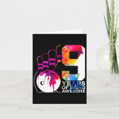 9 Years Of Being Awesome Bowling 9th Birthday 