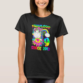 9 Years Old Unicorn 9th Birthday Unicorn Girl Sinc T-Shirt