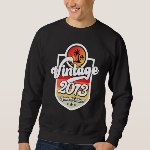 9 Years Old Vintage 2013   9th Birthday Sweatshirt