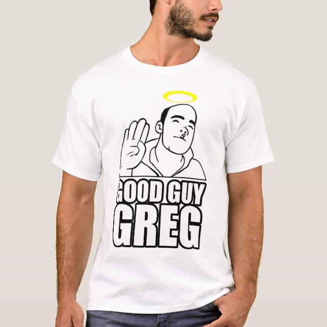 9GAG T-Shirt - GOOD GUY GREG MEME (Front)