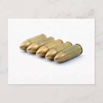9mm Ammo Postcard by The_Everything_Store at Zazzle