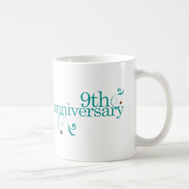 9th Anniversary Coffee Mug (Right)