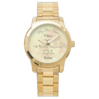 9th Anniversary Wife personalised Watch