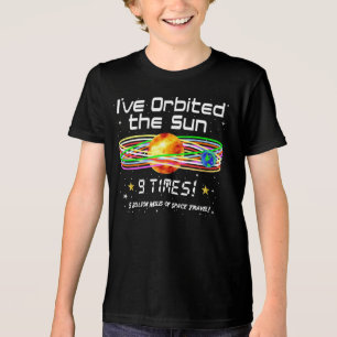 9th Birthday! 9th Orbit! of the Sun Tri-Blend Shirt