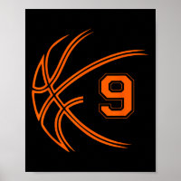 9th Birthday Basketball Nine 9 Years Old Boys Kids