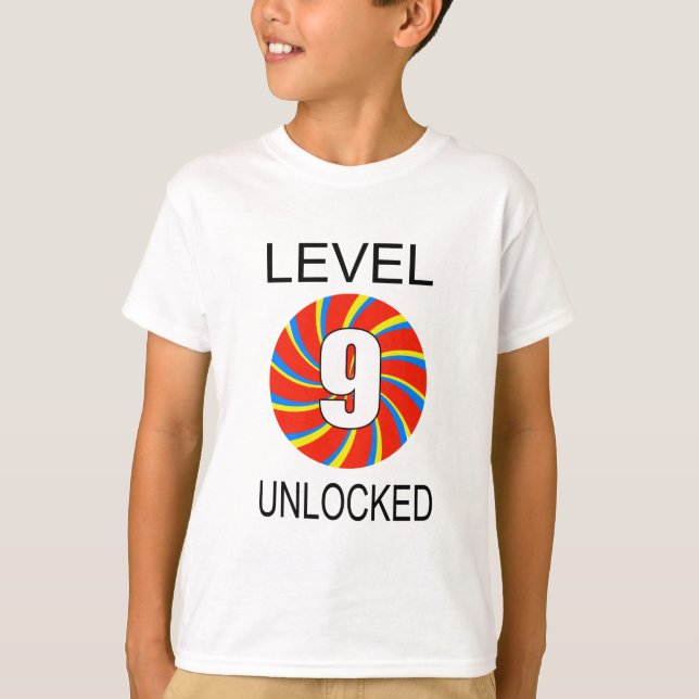 9th Birthday Computer Gamer T-Shirt (Front)