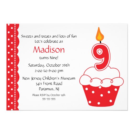 9Th Birthday Invitation 4