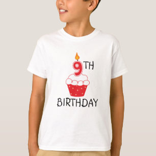 9th Birthday Kids T-Shirt
