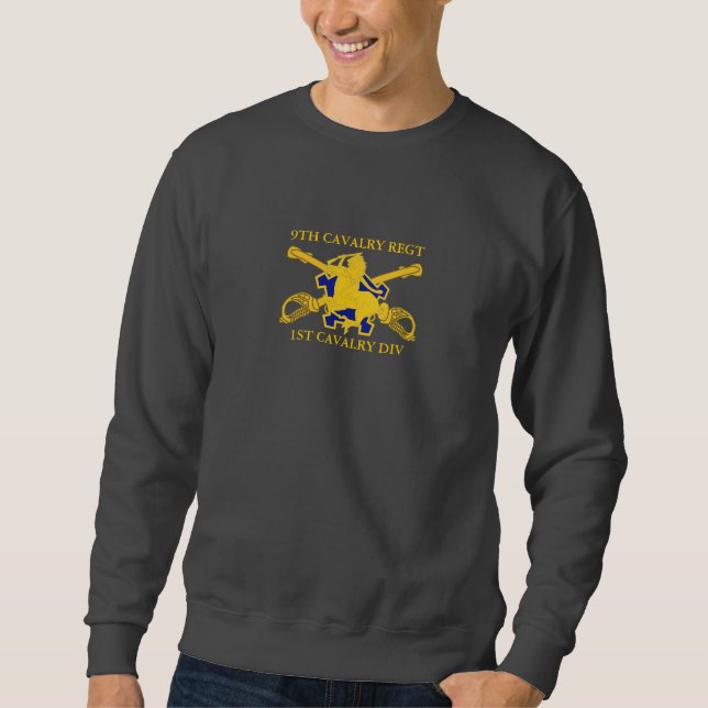 9TH CAVALRY 1ST CAV DIV SWEATSHIRT (Front)