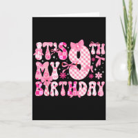 9th Coquette Themed Birthday Nine Year Old Girl Co