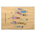 9th Day of Christmas (9 Ladies Dancing) Placemat