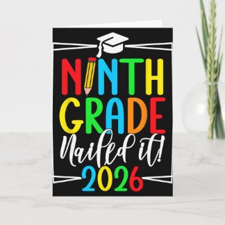 9th Grade 2026 Freshman Graduation _2  Card