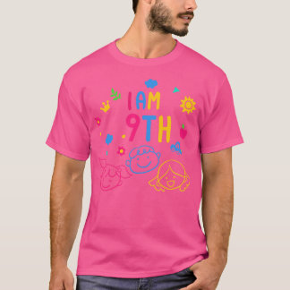 9th grade Kids Birthday Childrens day for boys and T-Shirt