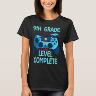 9th grade level complete last day of school funny T-Shirt