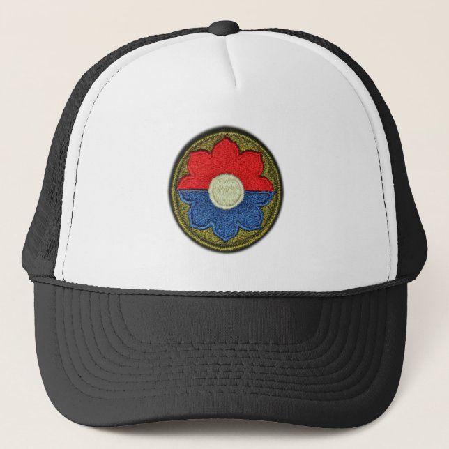 9th ID Infantry Division Pathfinder veterans vets Trucker Hat (Front)