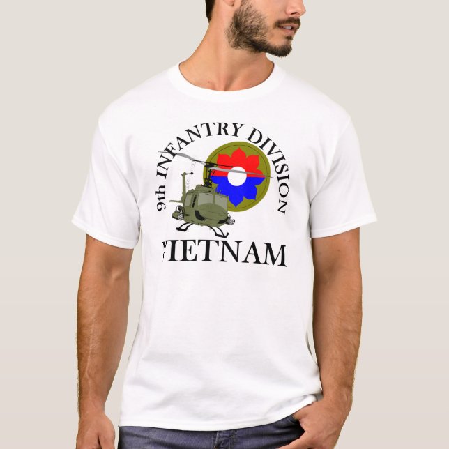 9th ID Vietnam Vet T-Shirt (Front)