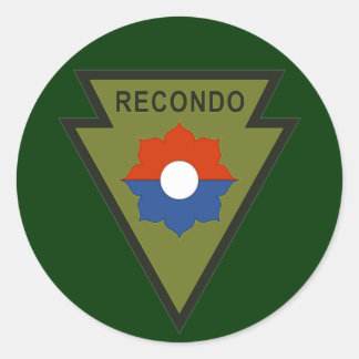 9th Inf Div Recondos sticker