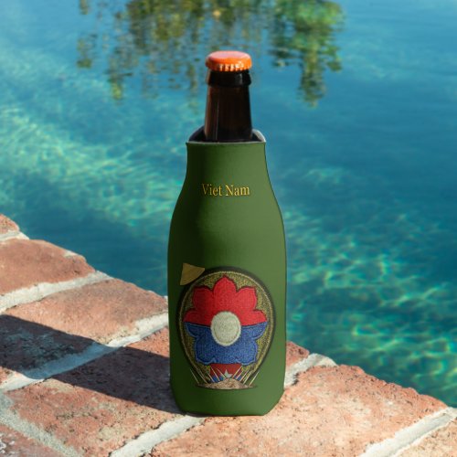 9th Infantry Division Charlie Company Bottle Cooler