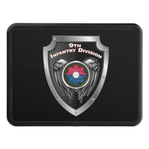 9th Infantry Division Customized Shield  Hitch Cover