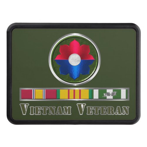 9th Infantry Division Customized Shield  Hitch Cover