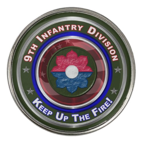 9th Infantry Division_Old Reliables Golf Ball Marker
