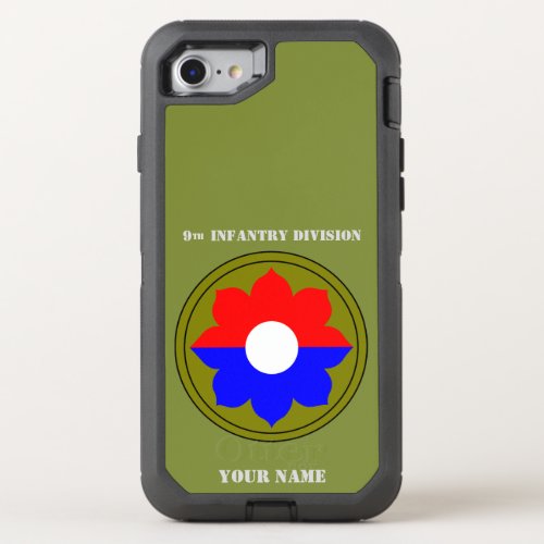 9th INFANTRY DIVISION OtterBox Defender iPhone SE87 Case