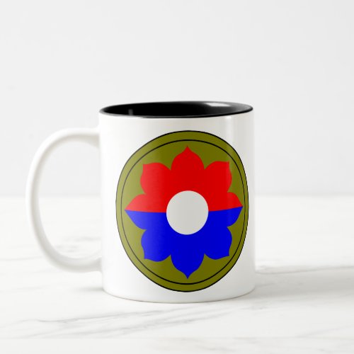 9th Infantry Division Two_Tone Coffee Mug