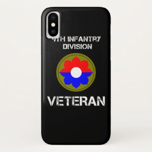 9th Infantry Division Veteran iPhone XS Case