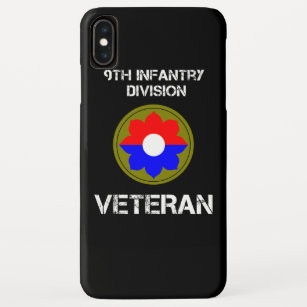 9th Infantry Division Veteran iPhone XS Max Case