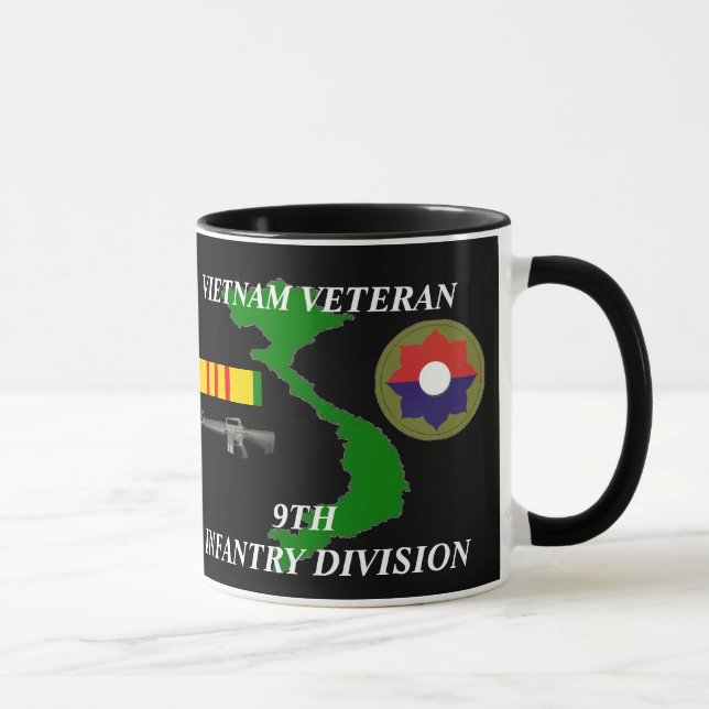 9th Infantry Division Vietnam Veteran Coffee Mugs (Right)