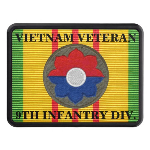 9th Infantry Division VSM Ribbon Hitch Cover