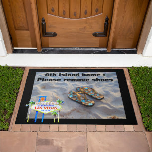 9th Island Las Vegas Doormat