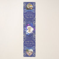 9th Lapis Lazuli Anniversary 2 PhotosChiffon Scarf