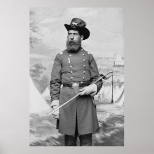9th Massachusetts Officer, 1860s Poster