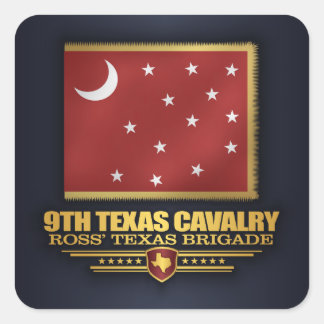 9th Texas Cavalry (v10) Square Sticker