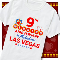 9th Wedding Anniversary Fabulous Las Vegas Couple