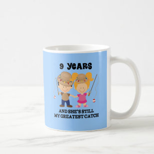 For 9th Wedding Anniversary Coffee Travel Mugs Zazzle 9th Wedding Anniversary Gift For Him Coffee Mug