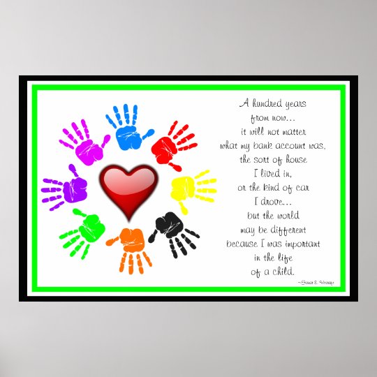 A0001.I Made a Difference.Poster.1 Poster | Zazzle