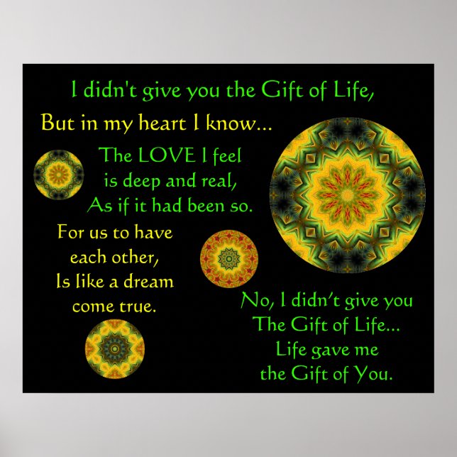 A007 Gift of Life - Print - Version 4 (Front)