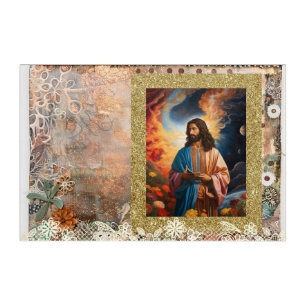 *~* *~* A100 12 JESUS Flowers PART OF THE ART