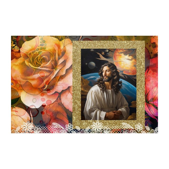 *~* *~* A100 18  JESUS EARTH PART OF THE ART (Front)