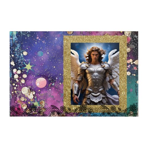 *~* *~* A100 9 ANGEL MICHAEL  PART OF THE ART 