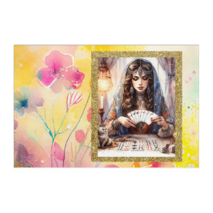 *~* A100 9 Psychic Boho Gypsy Woman Art Photo