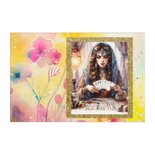 *~* A100 9 Psychic  Boho Gypsy Woman Art Photo