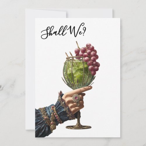 *~* A101 Cocktail PHOTO  25  Ornate  BACHELORETTE Invitation