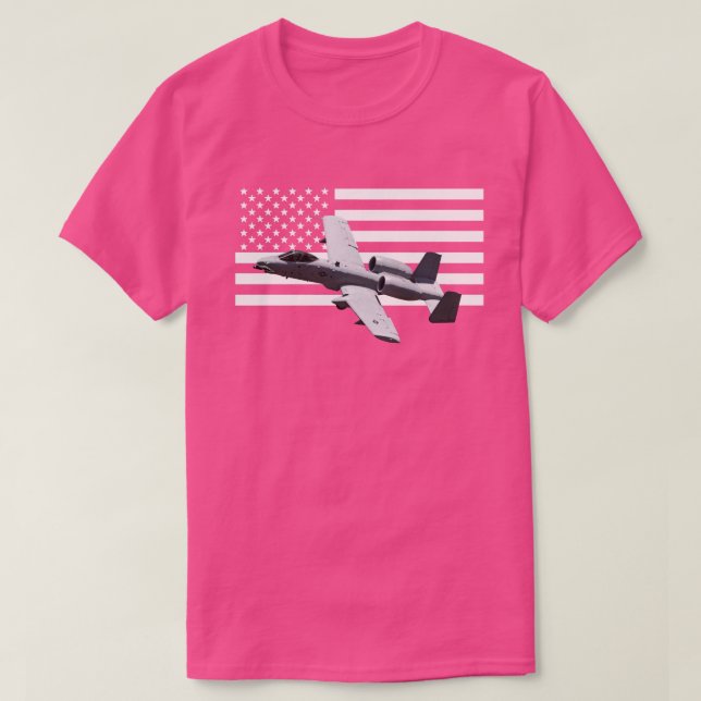 A10 A10 Thunderbolt Warthog Brrrt Shark mouth Pull T-Shirt (Design Front)
